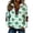 Green-F, variant on St Patrick Sweatshirts For Women Half Zip Long Sleeve Lapel Print Pullover Tops Casual Holiday Clothes (XL, Black)