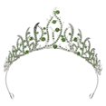 thumbnail image 3 of KAKOWELY Corona de diamantes de imitación para mujer: tiara de boda con diamantes de imitación, diadema para novia, boda, cumpleaños, accesorio para el cabello de graduación., 3 of 4