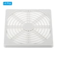 thumbnail image 3 of Unique Bargains 120mm Fan Finger Grill Grill Protector Guard Fan Protective Cover 4 Pack, 3 of 6