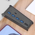thumbnail image 4 of Para PS5 USB Hub 6 en 1 Adaptador de concentrador expansor para PlayStation 5 Edición digital, 4 of 9