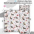 thumbnail image 5 of Dachshunds with Flowers Toddler Nap Mats for Kids Preschool,Sleeping Mat Bag or Kids,Toddler Sleeping Bag,Toddler Nap Mat or Daycare, 5 of 6