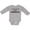 AC-Heather Grey, variant on Nevertheless, She Persisted Boys or Girls Long Sleeve Baby Bodysuit
