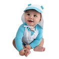 thumbnail image 1 of Cuddle Club Baby Bear Rashguard Sunsuit Blue 18-24m, 1 of 3
