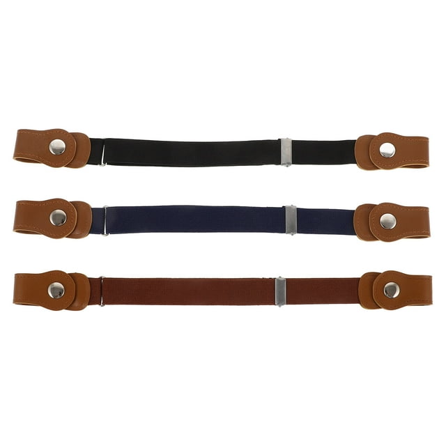 Shisuyan 3 Pcs Ceintures Extensibles pour Enfants Ceintures de Pantalon Ceinture de Robe Ceinture de Jean Fille Garçon Ceintures de Taille pour Enfants