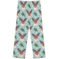 thumbnail image 5 of Top-kevin Red Bows Holly Pine Women's Long-Sleeve Shirt And Full-Length Bottom Pajama Set, 5 of 12