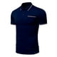 thumbnail image 1 of pstuiky camisetas camisas para hombre, Camisa tipo blusa de manga corta con cuello vuelto y estampado informal para hombre camisas casuales para hombre l, 1 of 4