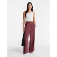 thumbnail image 3 of Avia Women's and Women's Plus FeatherStretch Woven Wide Leg Pants, 30'' Inseam, Sizes XS-4X, 3 of 7