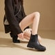 thumbnail image 5 of Botas Lluvia Tobillo Elegantes Suela Gruesa Transpirable para Viajes Al Aire Libre, 5 of 9