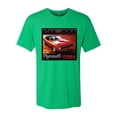 thumbnail image 2 of Wild Bobby, 1971 Hemi Plymouth Cuda American Muscle Car | Mens Cars and Trucks Premium Tri Blend T-Shirt, Envy, X-Large, 2 of 3