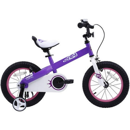RoyalBaby Honey Purple 12 inch Kids Bicycle
