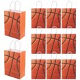 thumbnail image 1 of FENGGUIQU 24Ud Bolsas Para Regalo De Papel Con Asas Para Fiesta De Baloncesto Y Deportes, 1 of 6