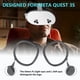 thumbnail image 3 of Compatible con las lentes Meta Quest 3S VR: montura antirreflejos HD para accesorios de gafas de realidad virtual, 3 of 5