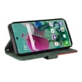 thumbnail image 4 of Case for LG K92 5G Leather Wallet Book Flip Folio Stand View Cover - Green, 4 of 5