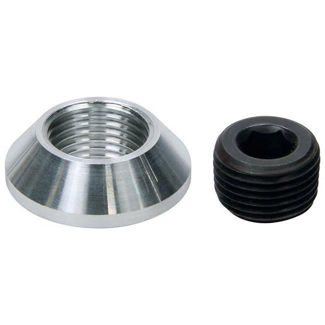 Allstar Performance 50734 0.5 in. NPT Aluminum Bung & Drain Plug Kit, Natural