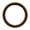 Brown, variant on Steering Wheel Cover for Enhanced Grip and Comfort - Silicone Round D-shaped Wheel Protector for Safe Driving and Smooth Steering, 32 cm, Brown
