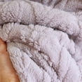 thumbnail image 5 of UAMVSH Women's Long Sleeve Pajama Set 2 Piece Fuzzy Fleece Pullover Shirt and Pants Outfit Warm Loungewear Cozy Nightwear, 5 of 7