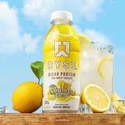 RYSE Clear Protein Shake Ready-To-Drink - Country Time Lemonade - 12 Pack