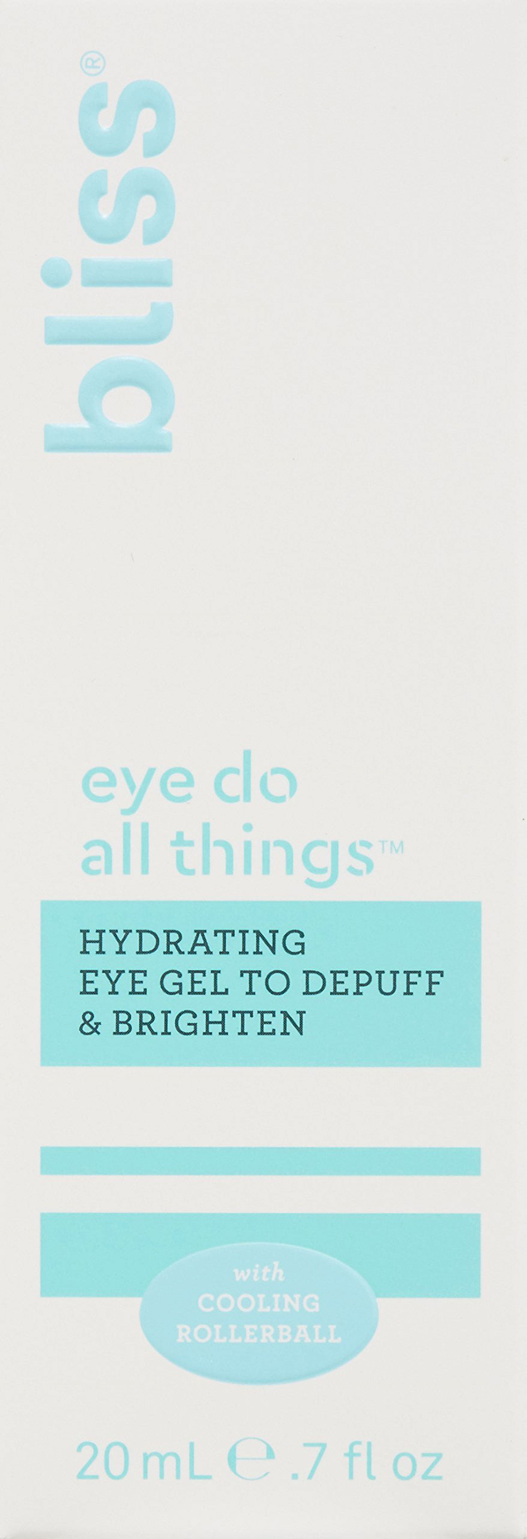 Bliss Eye Do All Things™ Caffeine Eye Gel for Depuffing and Brightening, 0.7 fl oz