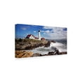 thumbnail image 3 of Trademark Fine Art Mike Jones Photo Portland Head Light Canvas Wall Art - 12x24, 3 of 5