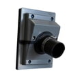 thumbnail image 2 of simhoa Wall Penetration Cover AC Line Split Cover for Home Office Electrical Wiring gray, 2 of 8