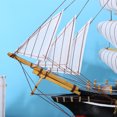 thumbnail image 5 of Venta de fábrica mediterránea, adornos de velero, simulación de navegación suave, pequeño barco de madera, ventana del hogar, vitrina de vino, decoración nórdica, 5 of 5