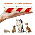 thumbnail image 6 of Pork Chomps Premium Assorted Flavors Rawhide-Free Twists for Dogs, 6 inch, 12 Count, 6 of 9