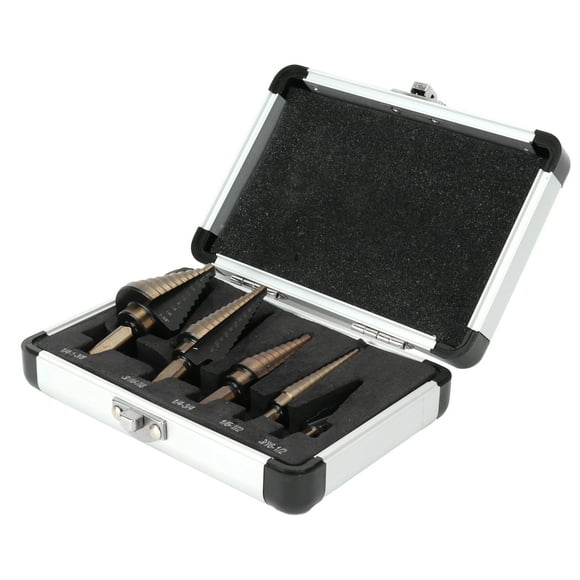 Hand Tools,5PCS Step Drill Bit HSS Step Drill Step Drill Bit Highly Recommended