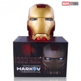 thumbnail image 4 of Casco de cosplay de Iron Man 1:1 de 60 cm con luz LED de Los Vengadores de Marvel, figura de acción de Iron Man, modelo de juguete para niños y adultos, regalo de Navidad, 4 of 5