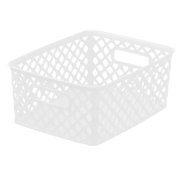 Mainstays Decorative Storage Basket, 10" x 8"