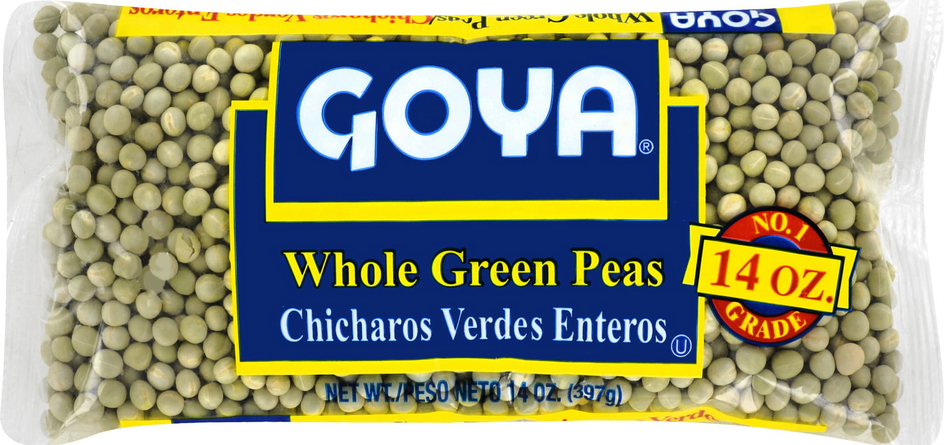 (8 pack) Goya Foods Goya Whole Green Peas 14oz