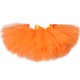 thumbnail image 2 of Falda tutú naranja para niñas, faldas de ballet mullidas para niñas, tutú para niñas, falda de tul para fiestas de cumpleaños, falda para niñas pequeñas, 2 of 5