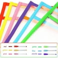 thumbnail image 3 of Reusable Dry Erase Pockets, 36 Pack Reusable Dry Erase Sleeves, Assorted Colors Sheet Protector,Dry Erase Pocket Sleeves, 3 of 7