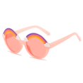 thumbnail image 1 of Gafas de sol con montura redonda para niños y niñas, lentes de sol con personalidad a la moda para fiesta, protección UV qiuyongming unisex, 1 of 2