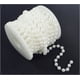 thumbnail image 4 of Elegantes perlas de imitación para bodas, perlas ABS blancas cortadas a la longitud deseada, perfectas para proyectos de bricolaje con cadenas de perlas y actividades de manualidades con hilo a, 4 of 7