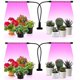 thumbnail image 4 of Luz LED para el crecimiento de plantas, clip de luz para plantas, luz solar de espectro completo temporizada, luz complementaria para plántulas de hierbas y flores suculentas, 4 of 5