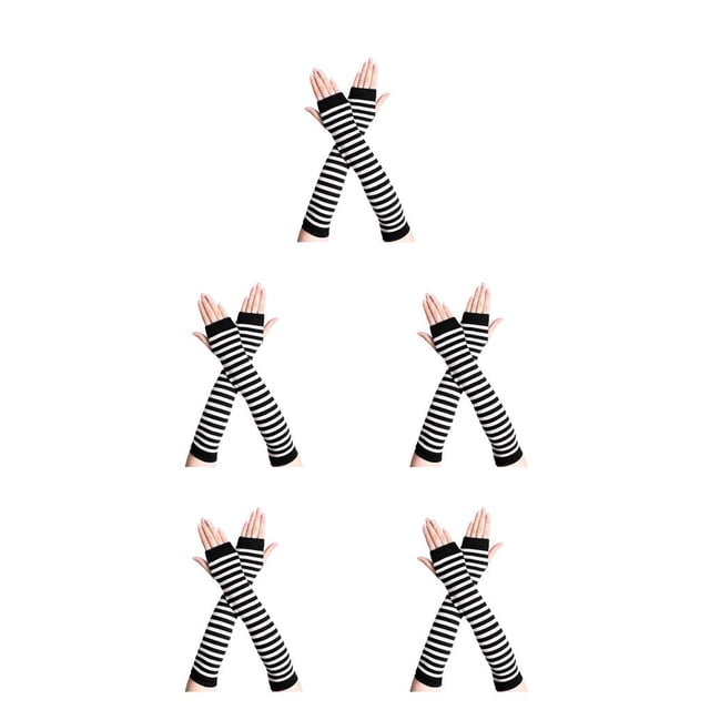 Guantes sin dedos Cateissary para niña estilo Simple
