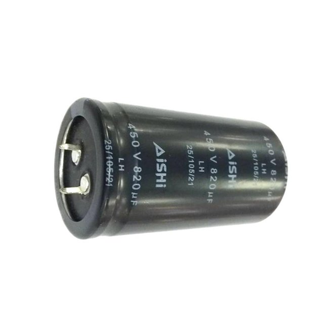 Speravity 500V 820UF Condensador electrolítico de aluminio radial Condensador de flujo Negro 35 mm Artesanía