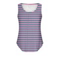 thumbnail image 5 of Hauts d'Été pour Femmes, Jupes Longues d'Été pour Femmes, Mode Décontractée d'Été pour Femmes Imprimé Ample Col Rond Sans Manches, 5 of 5