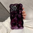 thumbnail image 3 of Pour Iphone 15 Étui - Ont Différentes Couleurs - Bulles Ondulées Tpu, 3 of 4