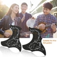 thumbnail image 4 of 2Pcs Self Adhesive Pickguard Scratchplate Replacement Parts for 41" Folk Guitar(Black), 4 of 8