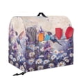 thumbnail image 2 of FOR U DESIGNS Hummingbird Lavender Daisy Kitchen Aid Mixer Cover with Pocket Foldable Protective Stand Mixer Covers Dust Cover Compatible with Kitchen Aid 6-8 Quart Bowl Lift - L, 2 of 8
