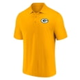 thumbnail image 2 of Men's Fanatics Gold Green Bay Packers Component Polo, 2 of 3