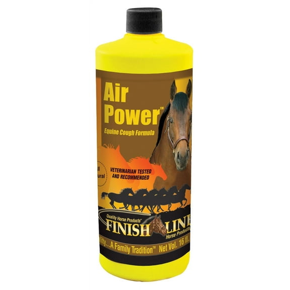 Finish Line Air Power Natural Horse Cough Syrup, 16 oz