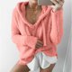 thumbnail image 2 of Gibobby Sudadera mujer, Sudadera con capucha para mujer, con dobladillo irregular, holgada, para (Naranja,M), 2 of 5