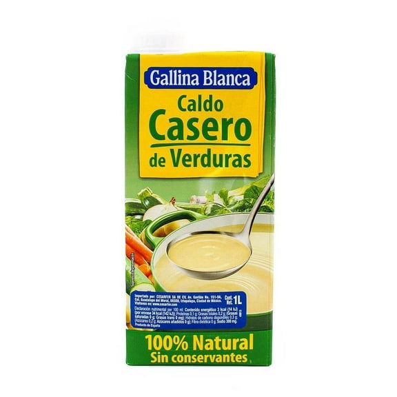 Caldo de verduras Gallina Blanca casero 1 l