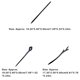 thumbnail image 5 of Minnieouse Palillos para el cabello Prop Styling Chinese Ponytail Holder Accesorios ligeros para la cabeza Señora Adultos Adolescentes Black Longjiao Type3 NO3 Minnieouse  AP011799-03, 5 of 6
