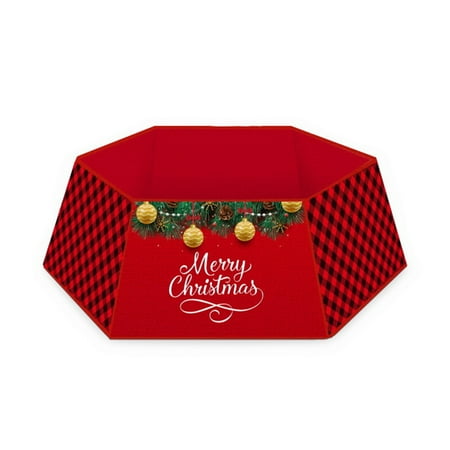 

Christmas Tree Apron Cartoon Classic Christmas Elements Printed Xmas Tree Decoration Home Restaurent 5#