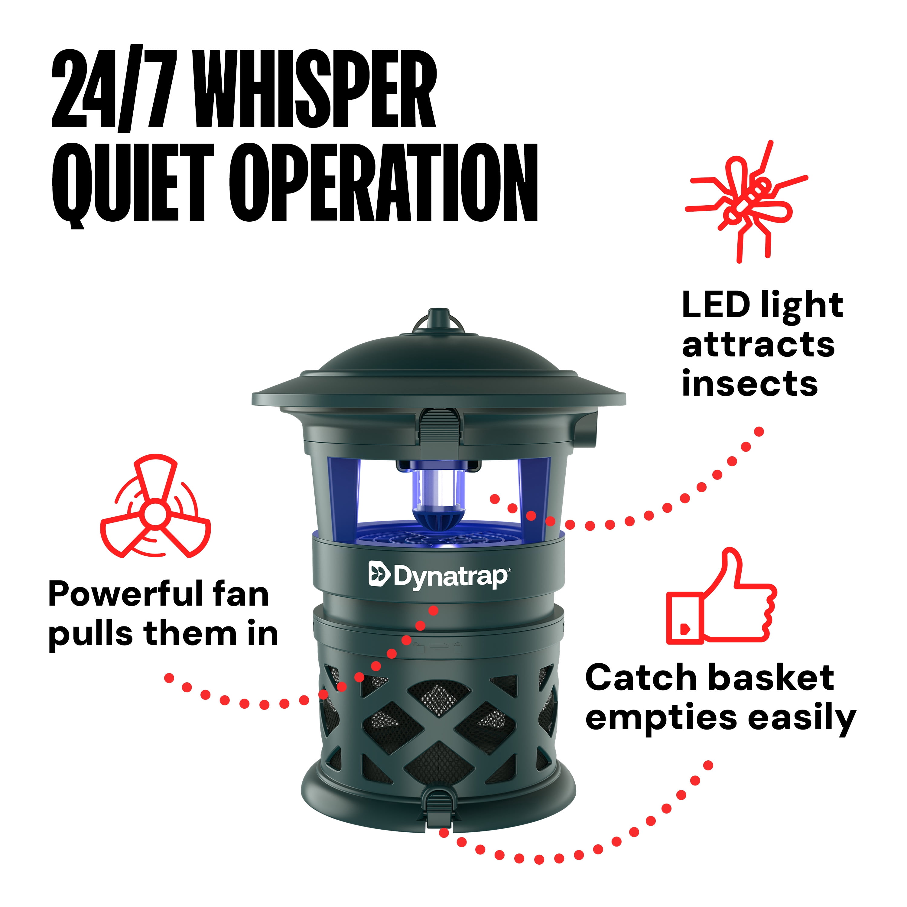 Dynatrap 1/2 Acre Outdoor Insect Trap