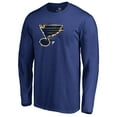 thumbnail image 2 of Men's Royal St. Louis Blues Splatter Logo Long Sleeve T-Shirt, 2 of 4