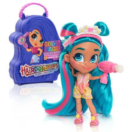 Hairdorables Collectible Doll Color Magic Blow Dry Besties Series 6  styles and case colors may vary  each sold separately  Kids Toys for Ages 3 Up  Gifts and Presents